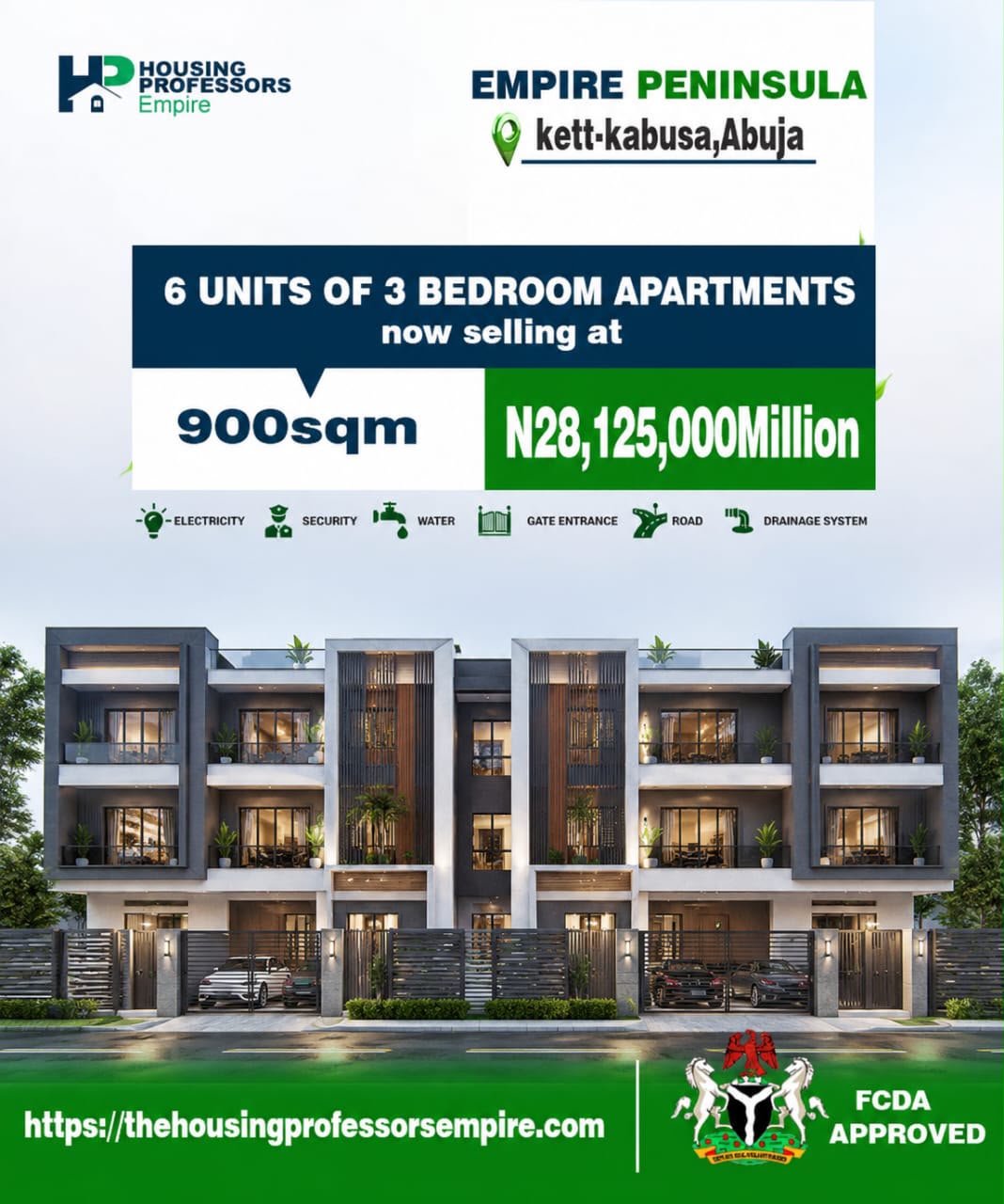 Empire Peninsula – 900sqm